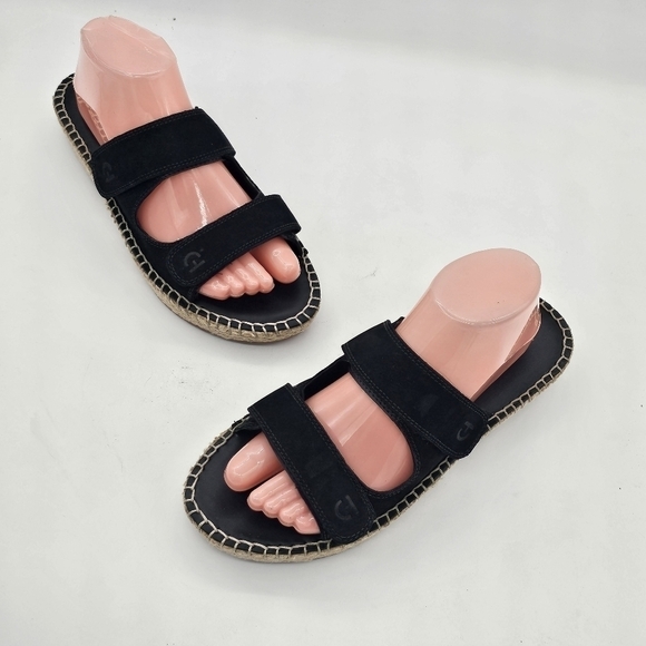 Cole Haan Womens Zerogrand Cloudfeel Sandals Espadrille Slide Black Size 8.5 - Picture 3 of 16